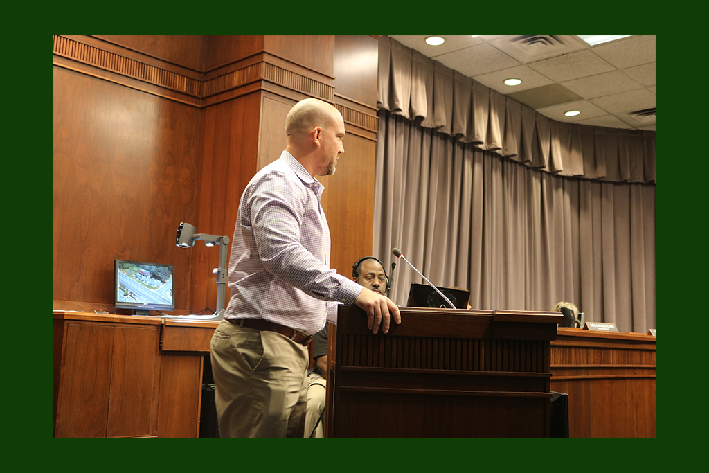 AutoZone at Veterans Memorial and Buckner rejected Cobb Courier