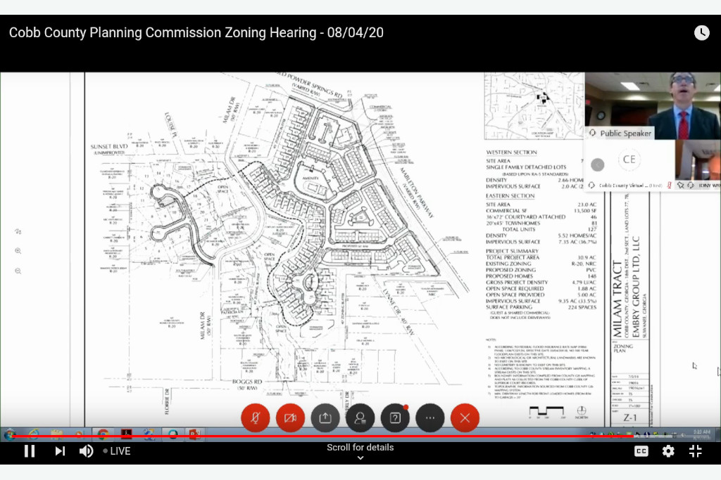 Cobb Planning Commission holds decision on Mableton Parkway mixeduse