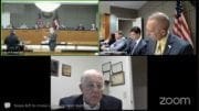 screenshot of Kennesaw City Council zoom meeting
