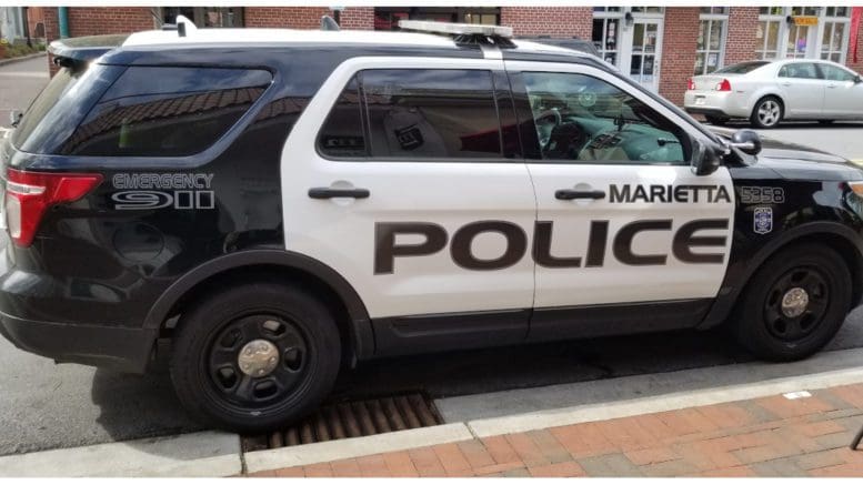 Marietta police SUV