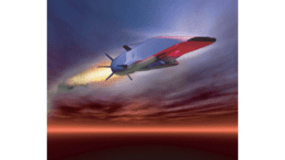 hypersonic missle in flight