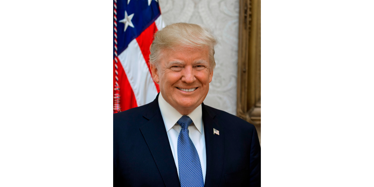 Donald Trump official white house photo