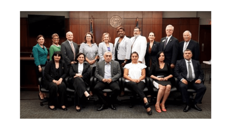 Six judges from the nation of Georgia visit Cobb County Superior Court