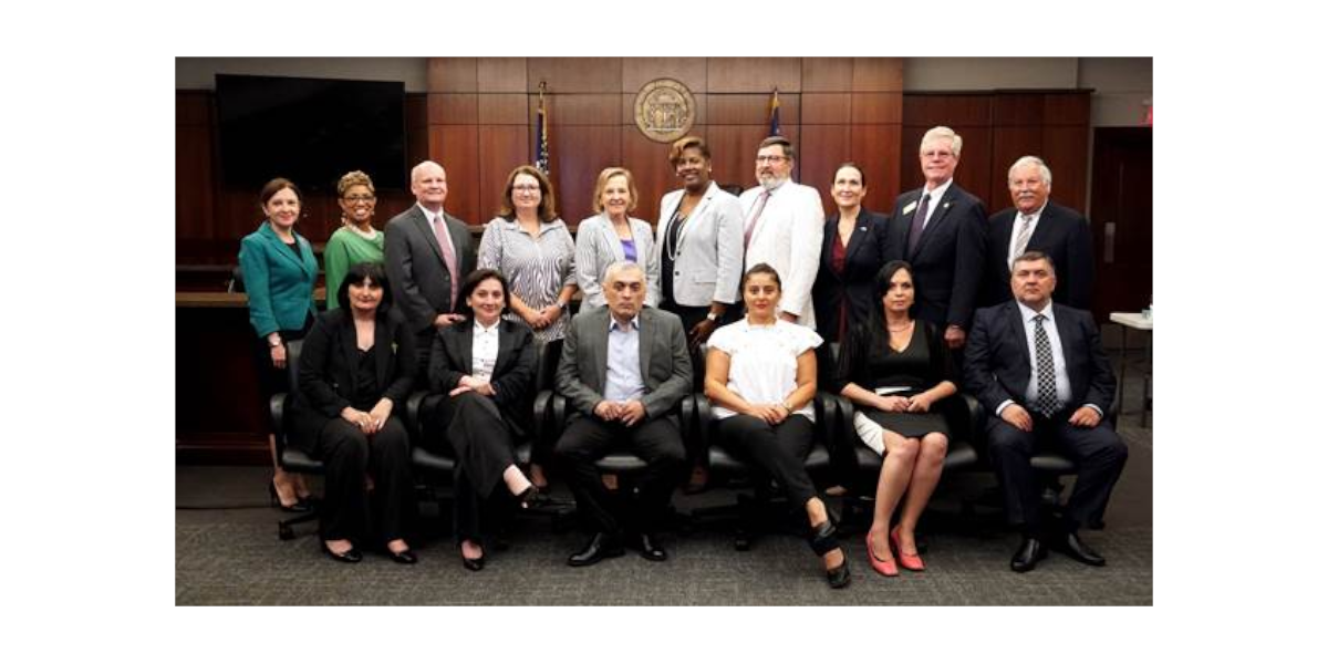 Six judges from the nation of Georgia visit Cobb County Superior Court ...