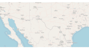 map of US-Mexico border