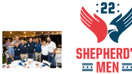 Shepherd’s Men members recognize outstanding veterans and SHARE graduates at the 2021 Shepherd’s Men Dinner & Auction