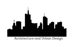 A skyline with the words "Architecture and Urban Design" below