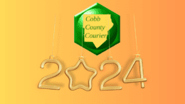 the Cobb County Courier logo with 2024 in gold underneath