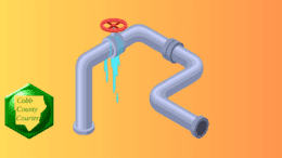 An image of frozen water pipes with a cutoff valve on top