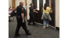 Jennifer Susko being removed from Cobb school board meeting by police