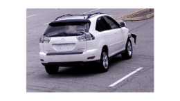 White SUV sought in hit-and-run